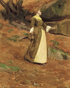 Portrait of Virginia Couse [circa 1890] by Eanger Irving Couse [1866–1936]